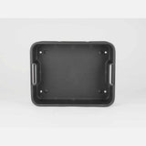 AtranVelo Bakery AVS 15L cargo crate with mounting system, designed for utility bikes, shown attached to a bike's rear rack.