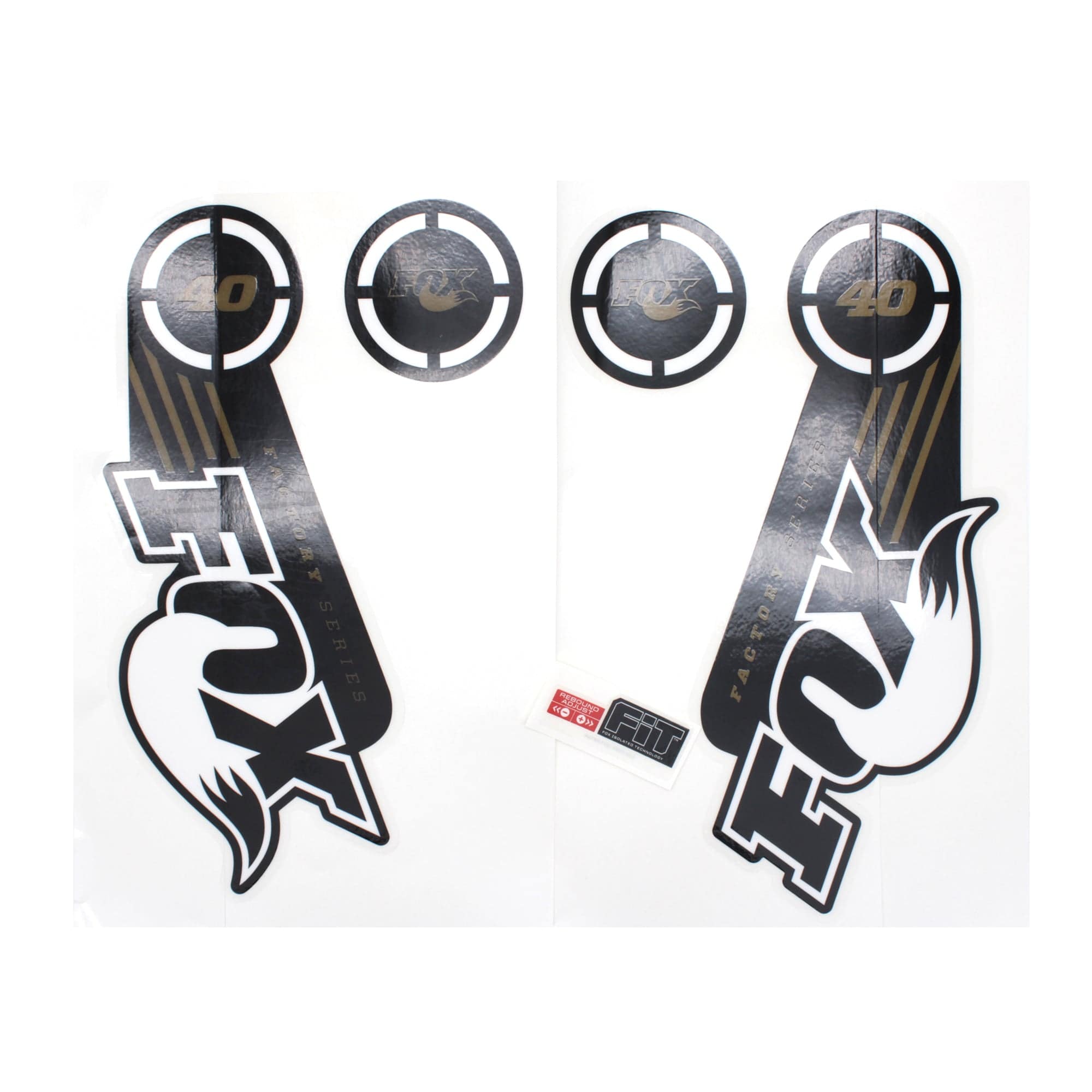 Fox Fork 40 Factory Series Decal Kit 2014 Spares & Accesories | Swinnerton Cycles