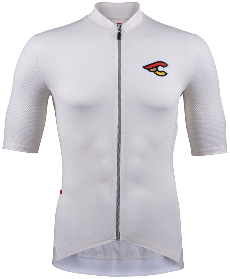 Cinelli Tempo We Bike Harder Zipped Short Sleeved Jersey