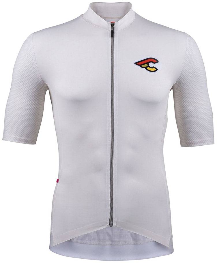 Cinelli Tempo We Bike Harder Zipped Short Sleeved Jersey