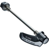 Shimano WH-9000 quick release skewer for bike wheels, 133mm, genuine Shimano spare component for bicycle wheel installation.