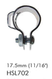 Sturmey Archer brake arm clip for drum brake hub, durable metal component, securely fits to ensure reliable braking performance.