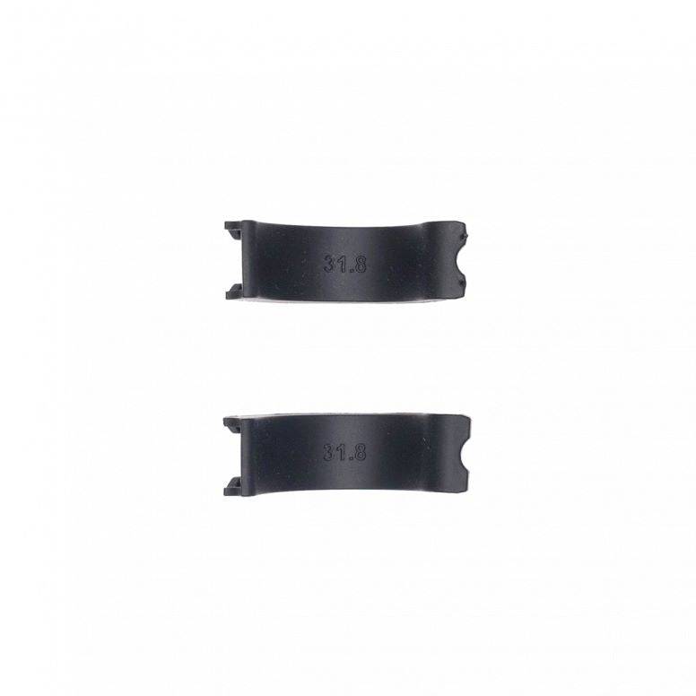 Kids Ride Shotgun Dirt Hero headset in black, semi-integrated design, featuring durable construction for kids' bikes and outdoor riding.