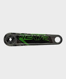 Race Face Next R 136mm carbon MTB crank arms with Cinch technology, showcasing lightweight, durable bike components for mountain biking.