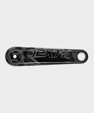 Race Face Next R 136mm carbon MTB crank arm with Cinch technology, black, lightweight component for mountain biking.
