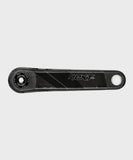 Race Face Next SL 136mm MTB crank arms in black, lightweight performance components for mountain biking.