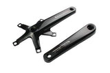 Genetic Tibia Single Track Cranks with 5-arm 144 BCD spider for track bikes, durable bike components with a sleek design.