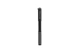 Topeak Race Rocket HPX bike pump in black with high pressure inflator and gauge for tires up to 160psi.