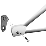 M Part gear hanger for bike frame protection, durable bike component from M Part, shown on a bicycle frame.