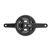 MicroSHIFT Cranks - Sword Black 2x Crankset