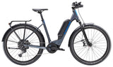 Trek Allant+ 6 Lowstep 2025 electric hybrid bike with step-through frame, suitable for urban commuting and leisure riding.