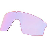 Madison Eyewear Enigma upgrade lens with UV protection and scratch resistance, shown in close-up image.