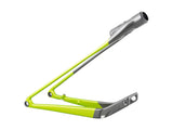 Trek Supercaliber 2024-2025 swingarm assembly for frame components, shown in close-up with detailed metal parts and branding.