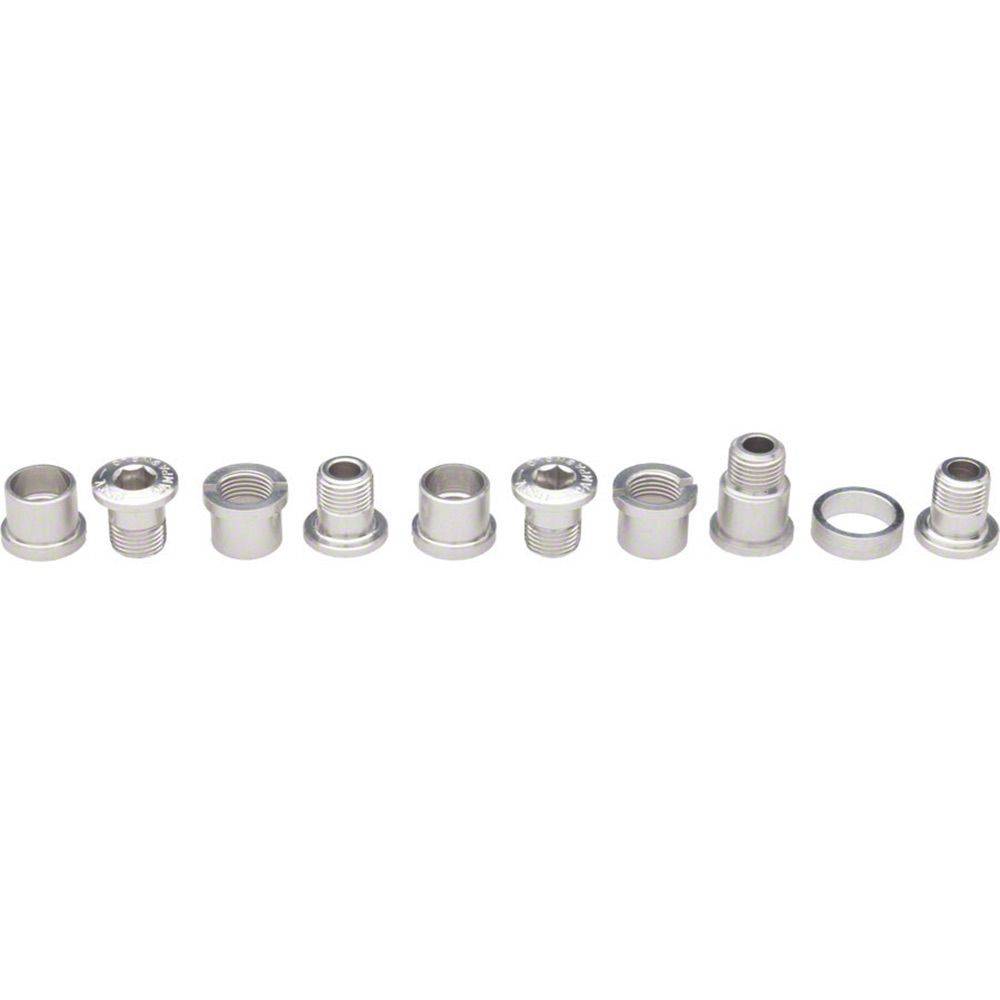Campagnolo Athena Silver P/T Alu C/Set Bolt Set Spares & Accessories | Swinnerton Cycles