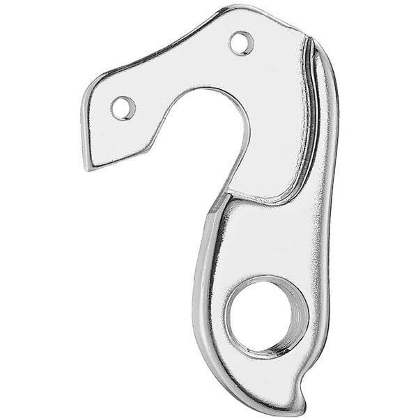 M Part gear hanger for Specialized bikes, durable bike component replacement with a sleek design, shown mounted on a bike.