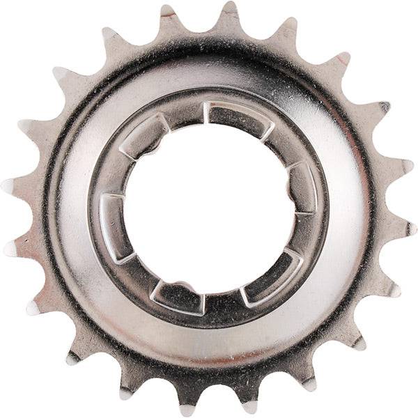 Shimano Nexus 20T sprocket replacement for geared hubs, genuine component part showing the metal sprocket and gear teeth.