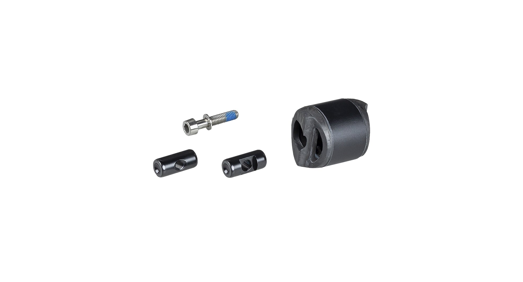 Trek Madone 9-Series Aero Seatpost Head Parts Kit in black, bike component for replacing seatpost head on Trek road bikes.