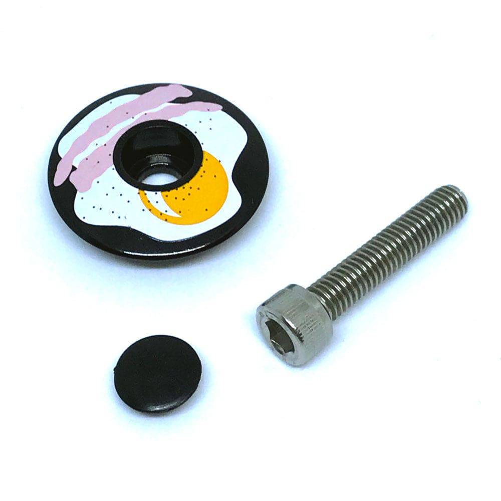 Vibrant Cinelli bike headset top cap with durable construction, designed for steering component enhancement and stylish bike upgrades.