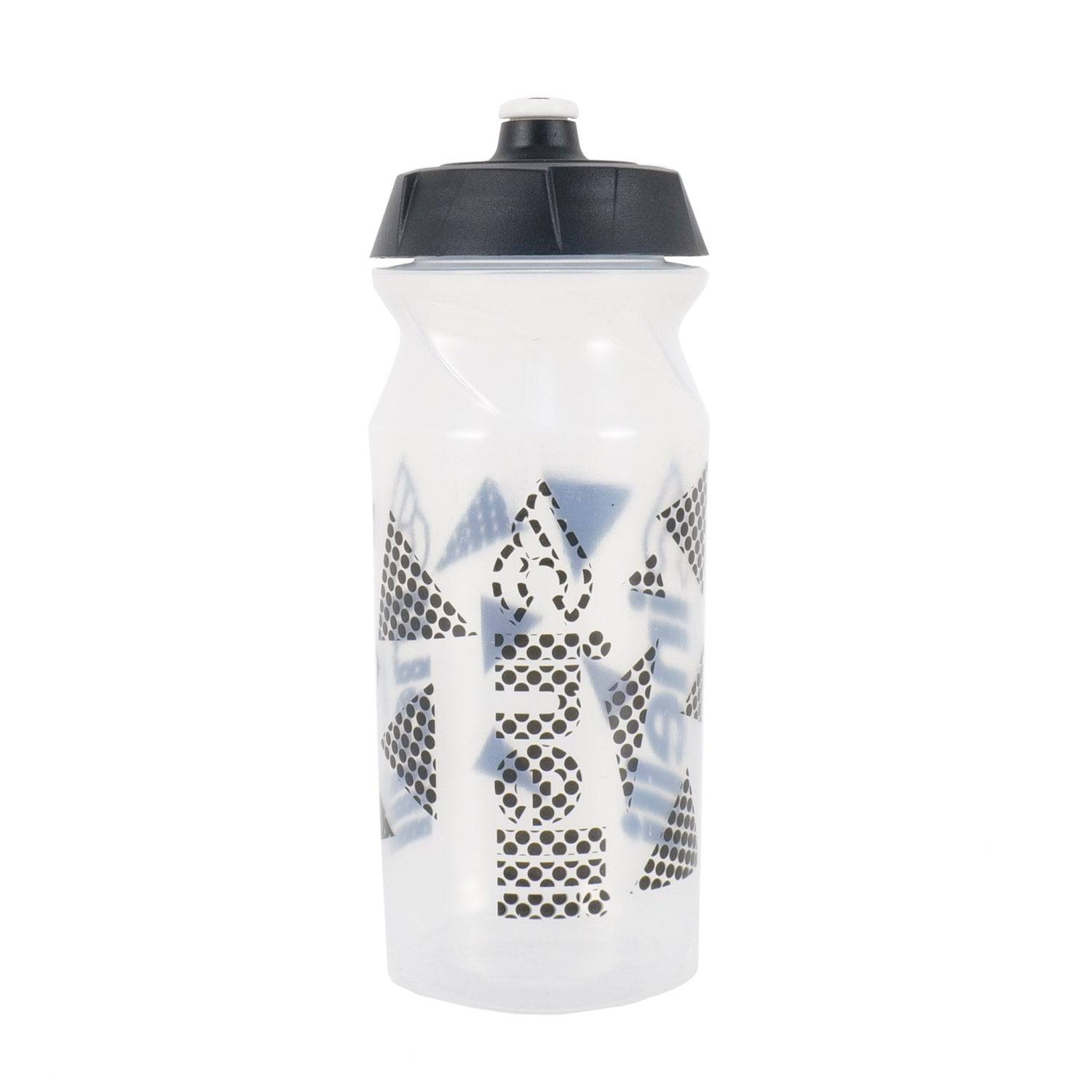 Cinelli Zefal Optical Shark 65 cycling water bottle with BPA-free plastic and ergonomic design for easy hydration.