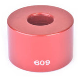 Wheels Manufacturing 609 Over Axle Adapter for WMFG Small Bearing Press, workshop tool accessory, metal component for bike maintenance