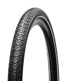 Hutchinson Republic Ebike City tyre in black with reflex sidewall, puncture protection, suitable for urban e-bikes, ECE-R75 certified.