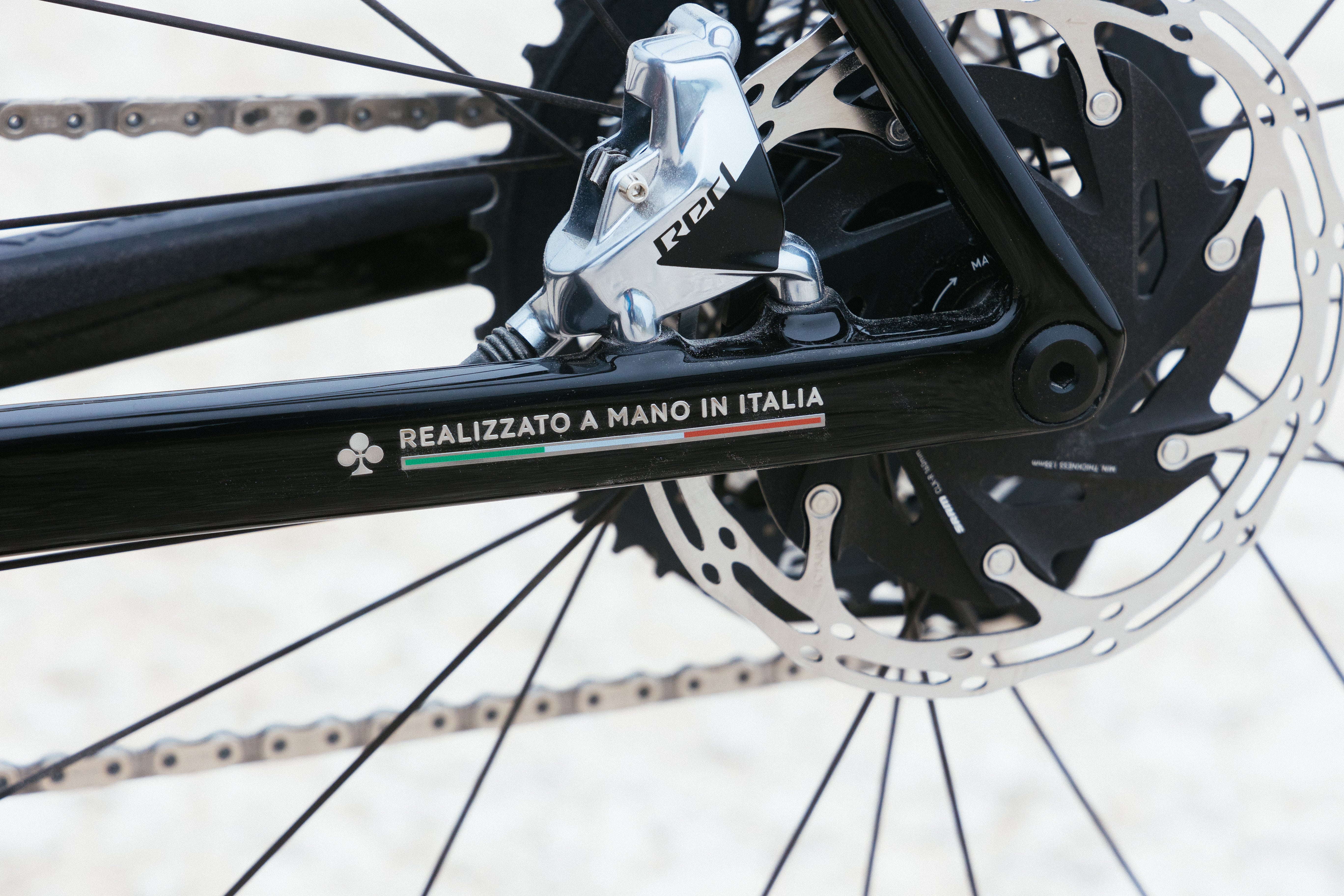Colnago C68 Gravel 2025 carbon frame set for mixed terrain riding, showing detailed view of the lightweight gravel and CX bike components.