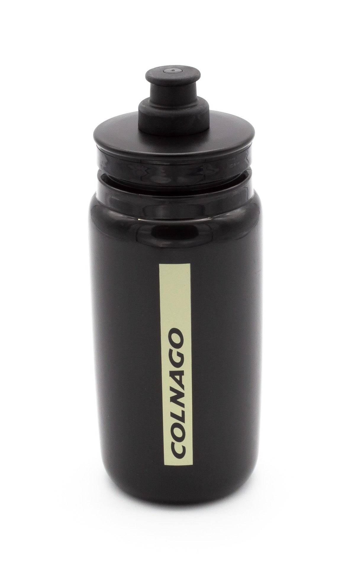 Colnago Fly BPA-Free leak-proof cycling water bottle with ergonomic design for easy hydration during rides.