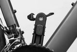 Coros Bike Cadence Sensor mounted on bike crank arm, Bluetooth-enabled, IP67 waterproof accessories for cycling performance tracking.