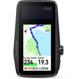 Coros DURA Solar GPS bike computer with dual-frequency GPS, 120-hour battery life, and navigation accessories.