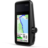 Coros DURA Solar GPS bike computer with dual-frequency GPS, navigation, and 120-hour battery life, shown with screen and mounting accessories.