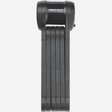 Trelock D-Locks - Folding Lock FS580 90cm TORO Black with AirTag compartment Sold Secure Gold