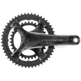Campagnolo Record 12x Carbon road bike crankset with high-performance crank arms and chainrings, designed for racing and endurance cycling.