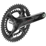 Campagnolo Record 12x Carbon road bike crankset with high-performance crank arms and chainrings, designed for racing and endurance riding.