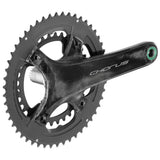 Campagnolo Chorus 12x Ultra-Torque road cycling chainset cranks with black finish and integrated chainring design.