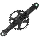Campagnolo Ekar 13X gravel and all-road bike chainset cranks, lightweight components for gravel biking, black finish.