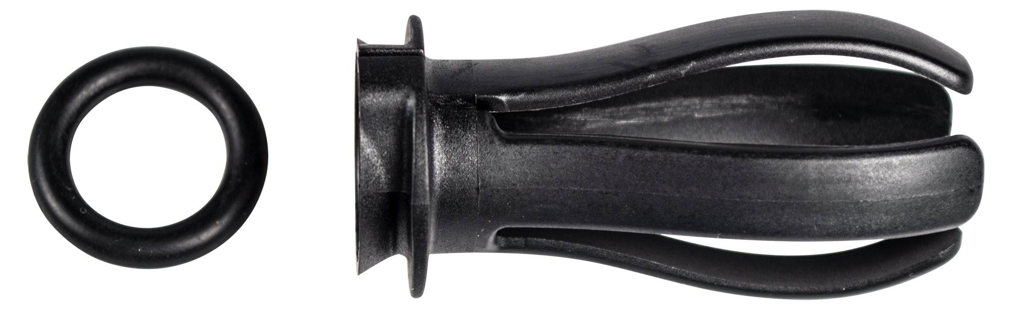 Black Trek Di2 internal battery adapter for Shimano Di2 bikes, component used for connecting internal battery cables.
