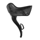 Campagnolo Super Record 13x Wireless Ergos road bike groupset with Bluetooth shifting, showcasing brake levers and gear controls.