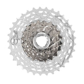 Campagnolo Super Record Ultra 13-speed cassette for high-performance cycling gear shifts, showing the metallic sprockets and branding.