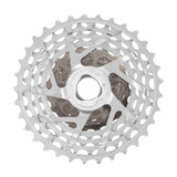 Campagnolo Super Record Ultra 13-speed cassette for high-performance cycling gear shifts, showing the metal sprockets and branding.