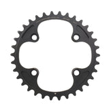 Campagnolo Super Record Wireless 13-speed road cycling chainring with sleek black finish and detailed teeth design.