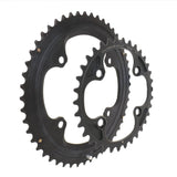 Campagnolo Super Record Wireless 13-speed road cycling chainring showing sleek metallic finish and gear teeth for high-performance riding.