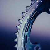 Campagnolo Super Record Ultra 13x chainring for road cycling, featuring electronic shifting components and high-performance design.
