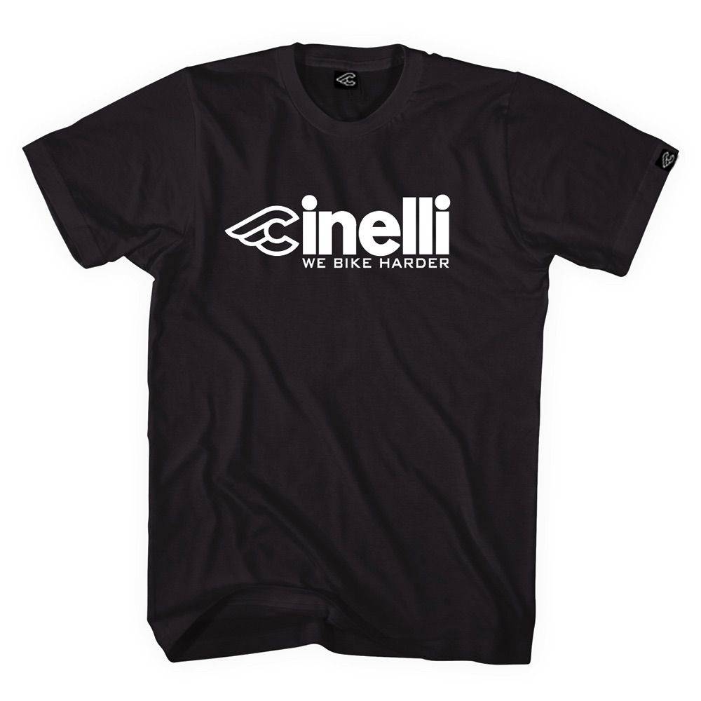 Cinelli Black T-Shirt Jersey | Swinnerton Cycles
