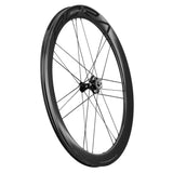 Campagnolo Bora X 2-Way disc gravel and cyclocross wheels with tubeless clincher compatibility, shown with black rims and spokes.