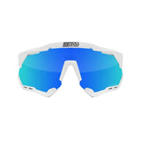 Scicon Sports Aeroshade XL SCNPP MultiMirror Blu/Wht Gloss Wht Eyewear | Swinnerton Cycles