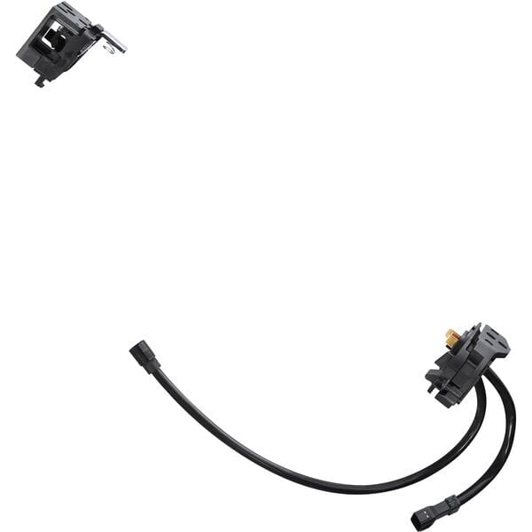 Shimano STEPS BM-EN801A battery mount with 250mm and 200mm cables for EW-CP100 e-bike components, without key.