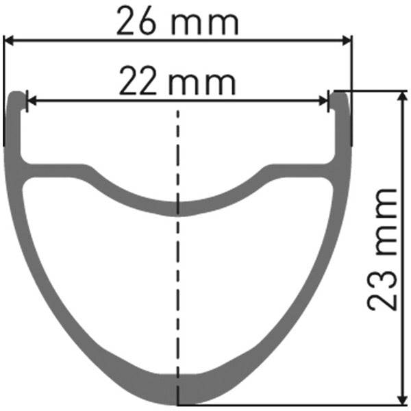 DT Swiss R 500 DB rim with Presta-drilled holes for disc brake bikes, suitable for 700c and 650B road plus wheels.