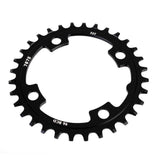 SunRace CRMX00 narrow-wide MTB chainring with 96 BCD for 4-arm cranksets, designed for mountain bike components.