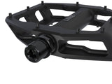 Trek Line Comp flat bike pedals with durable construction, superior grip, and stability for mountain and road cycling.