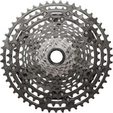 Shimano XTR CS-M9200 12-speed MTB cassette with Hyperglide+ technology, featuring a 10-45T gear range and durable component design.